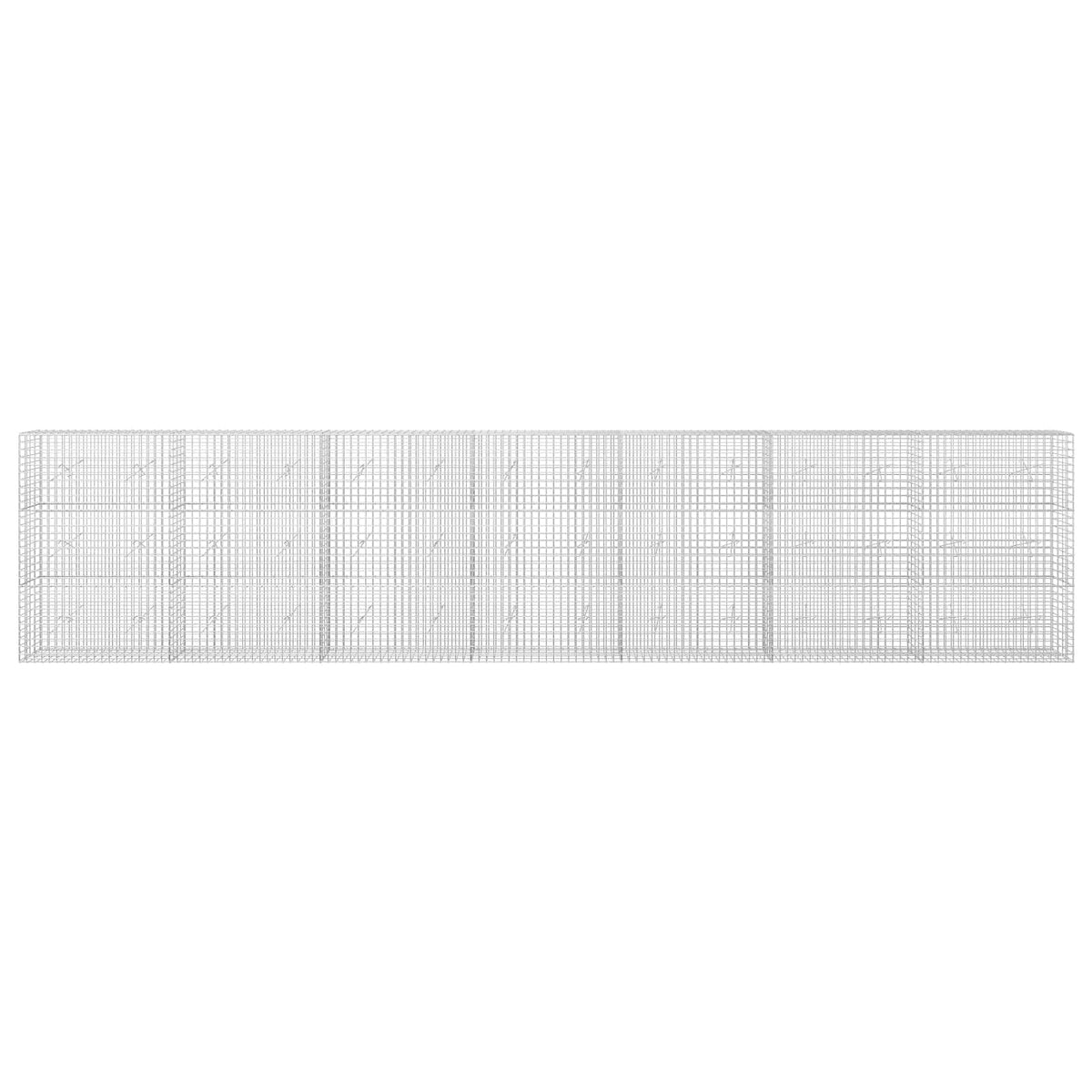 Gabion with 3.5 mm Wire and 5x5 cm Mesh 700x20x150 cm
