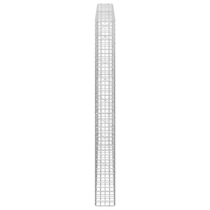 Gabion with 3.5 mm Wire and 5x5 cm Mesh 100x20x200 cm