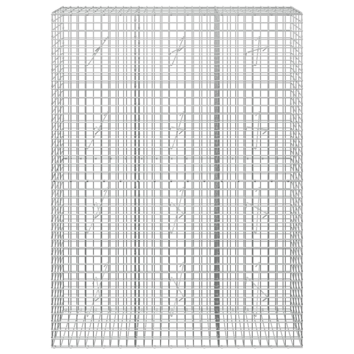 Gabion with 3.5 mm Wire and 5x5 cm Mesh 150x20x200 cm