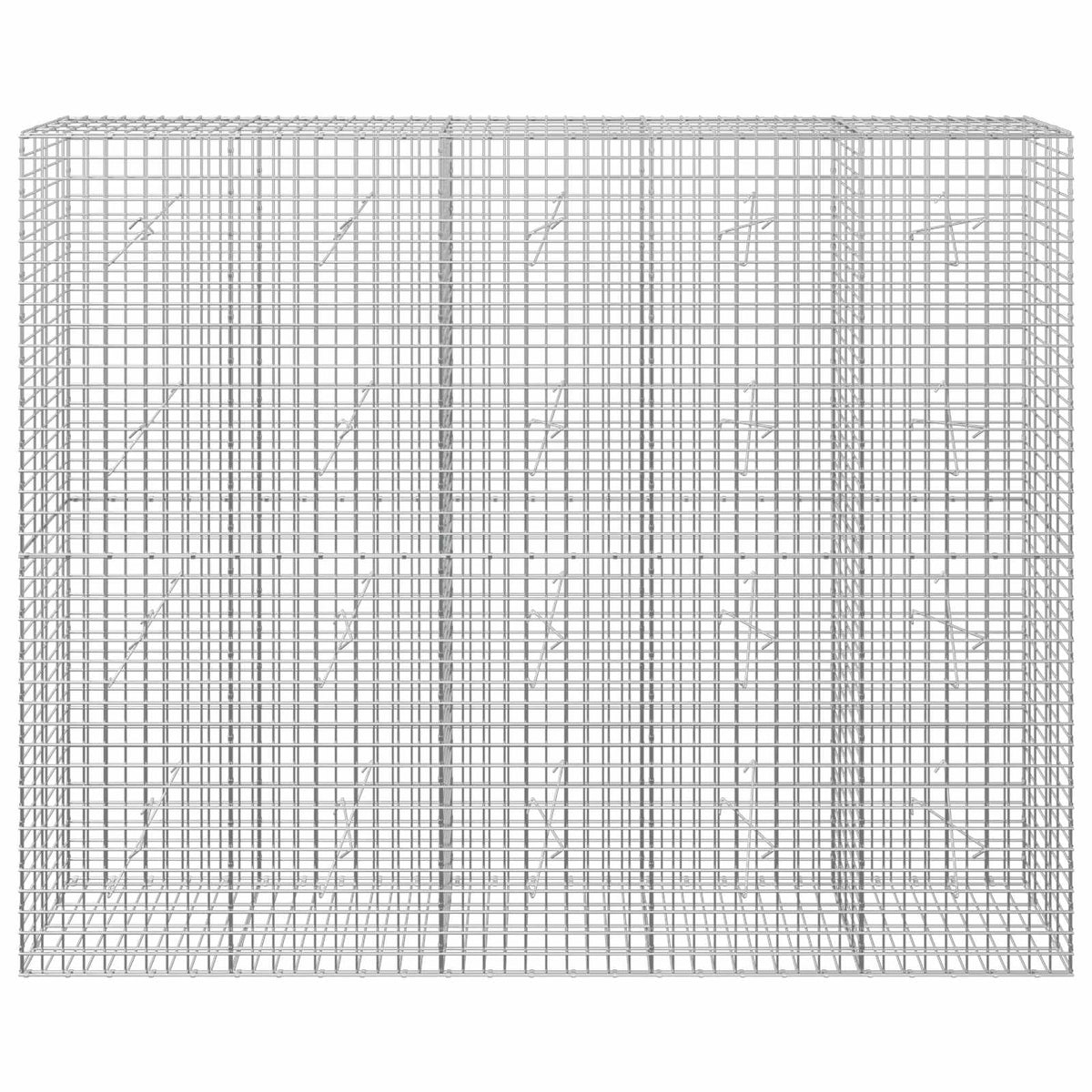 Gabion with 3.5 mm Wire and 5x5 cm Mesh 250x20x200 cm