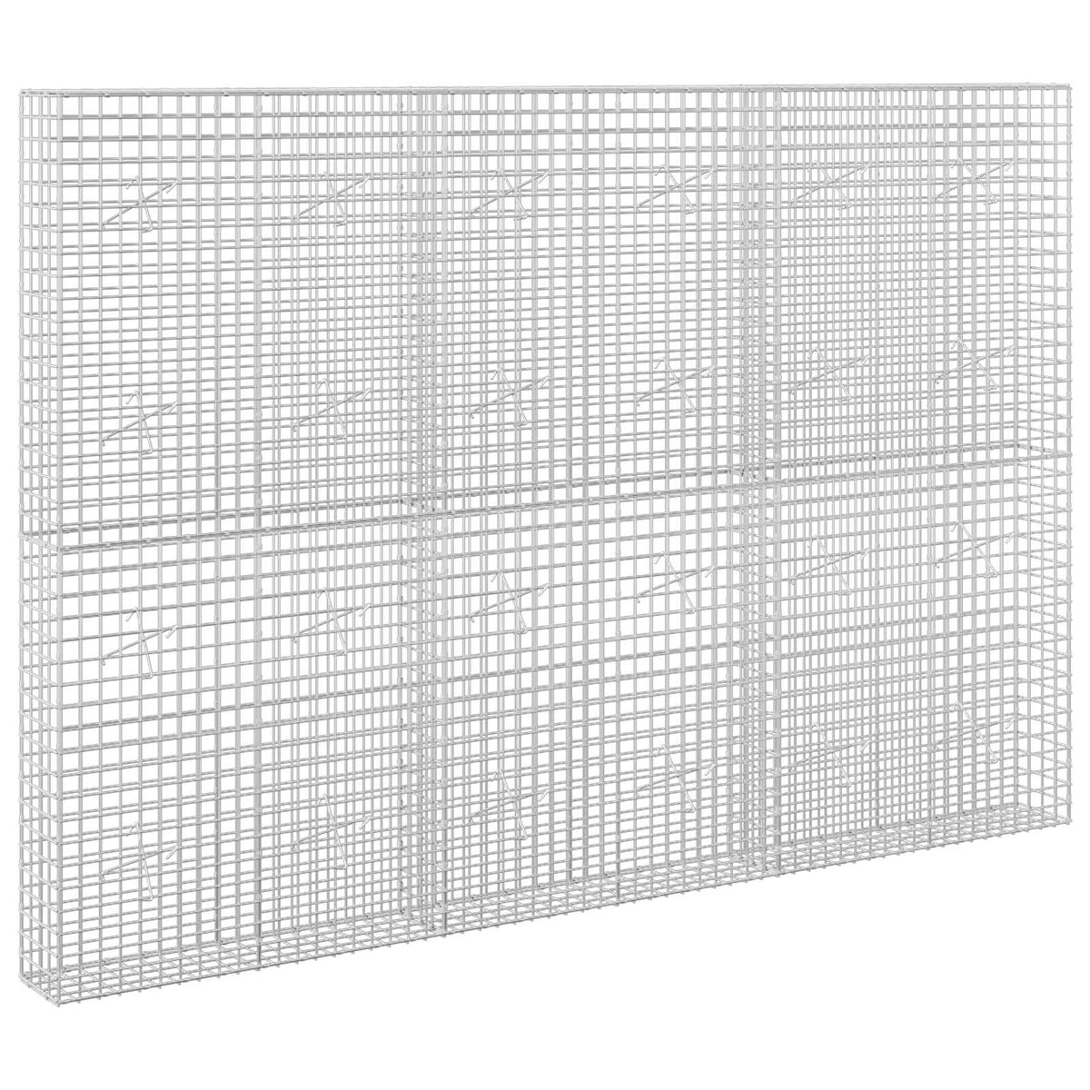 Gabion with 3.5 mm Wire and 5x5 cm Mesh 300x20x200 cm