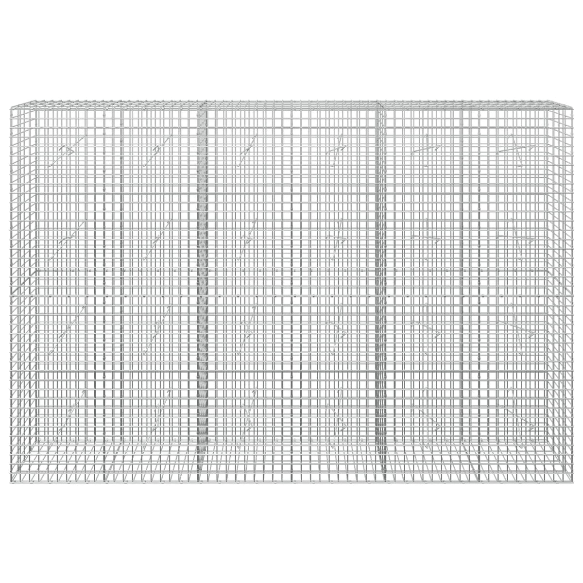 Gabion with 3.5 mm Wire and 5x5 cm Mesh 300x20x200 cm