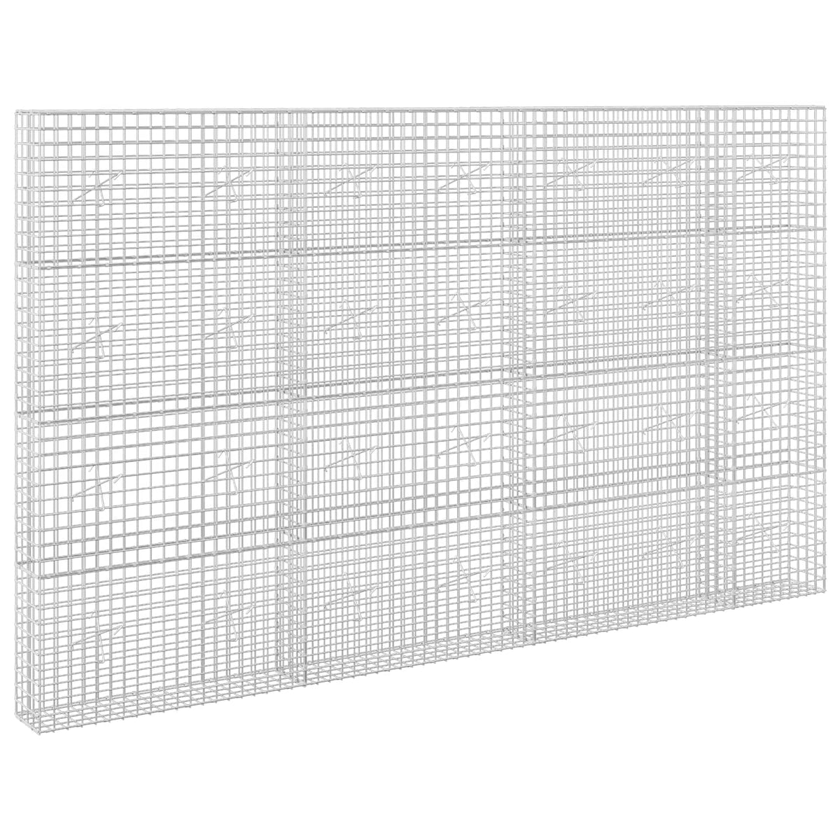 Gabion with 3.5 mm Wire and 5x5 cm Mesh 350x20x200 cm