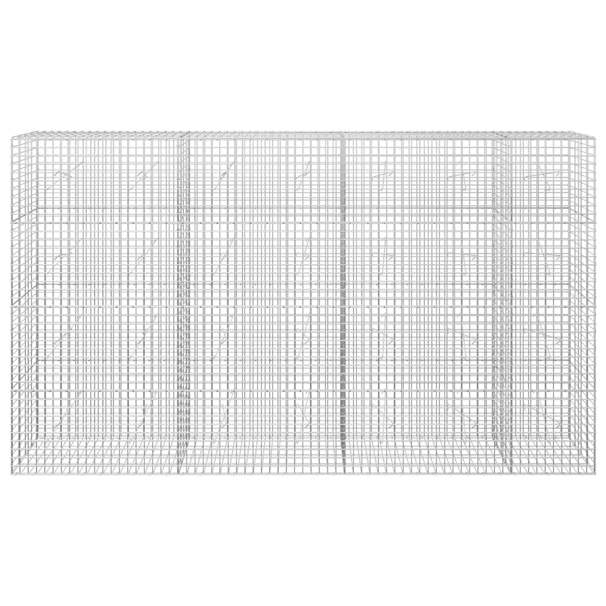 Gabion with 3.5 mm Wire and 5x5 cm Mesh 350x20x200 cm
