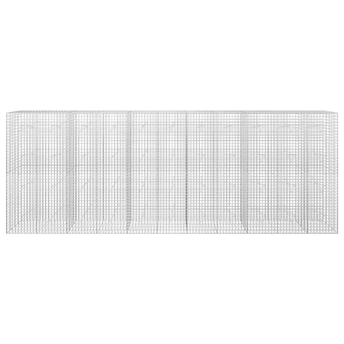 Gabion with 3.5 mm Wire and 5x5 cm Mesh 550x20x200 cm