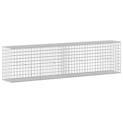 Gabion with 3.5 mm Wire and 5x5 cm Mesh 200x30x50 cm