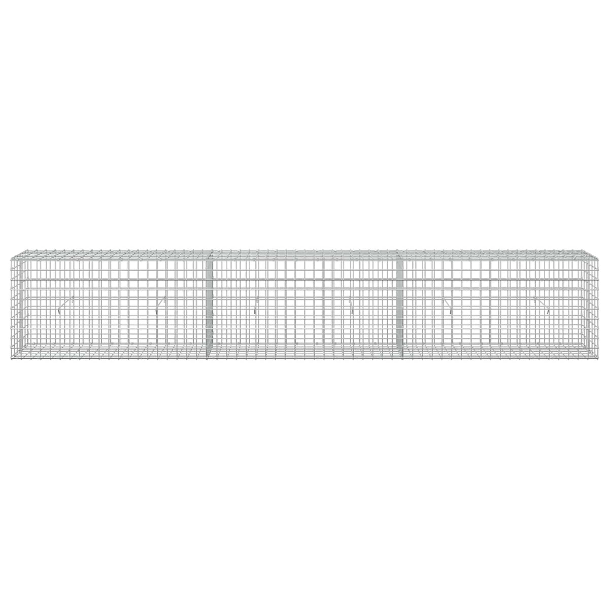 Gabion with 3.5 mm Wire and 5x5 cm Mesh 300x30x50 cm