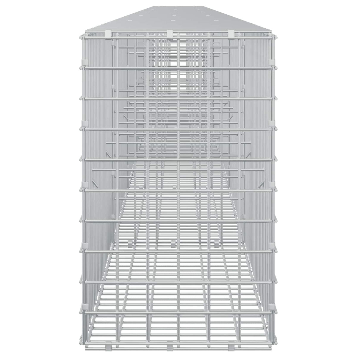 Gabion with 3.5 mm Wire and 5x5 cm Mesh 650x30x50 cm