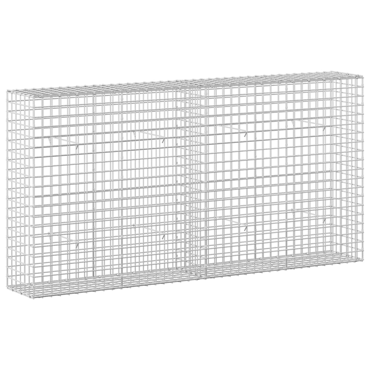 Gabion with 3.5 mm Wire and 5x5 cm Mesh 200x30x100 cm