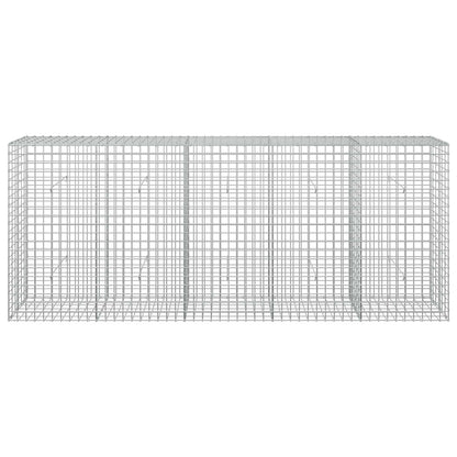 Gabion with 3.5 mm Wire and 5x5 cm Mesh 250x30x100 cm