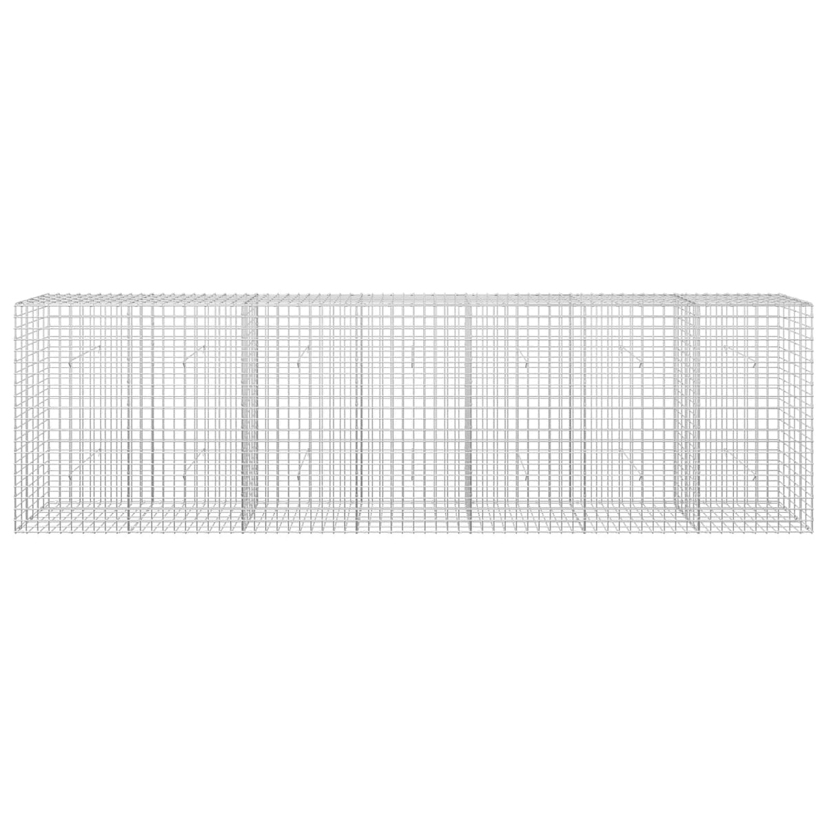 Gabion with 3.5 mm Wire and 5x5 cm Mesh 350x30x100 cm