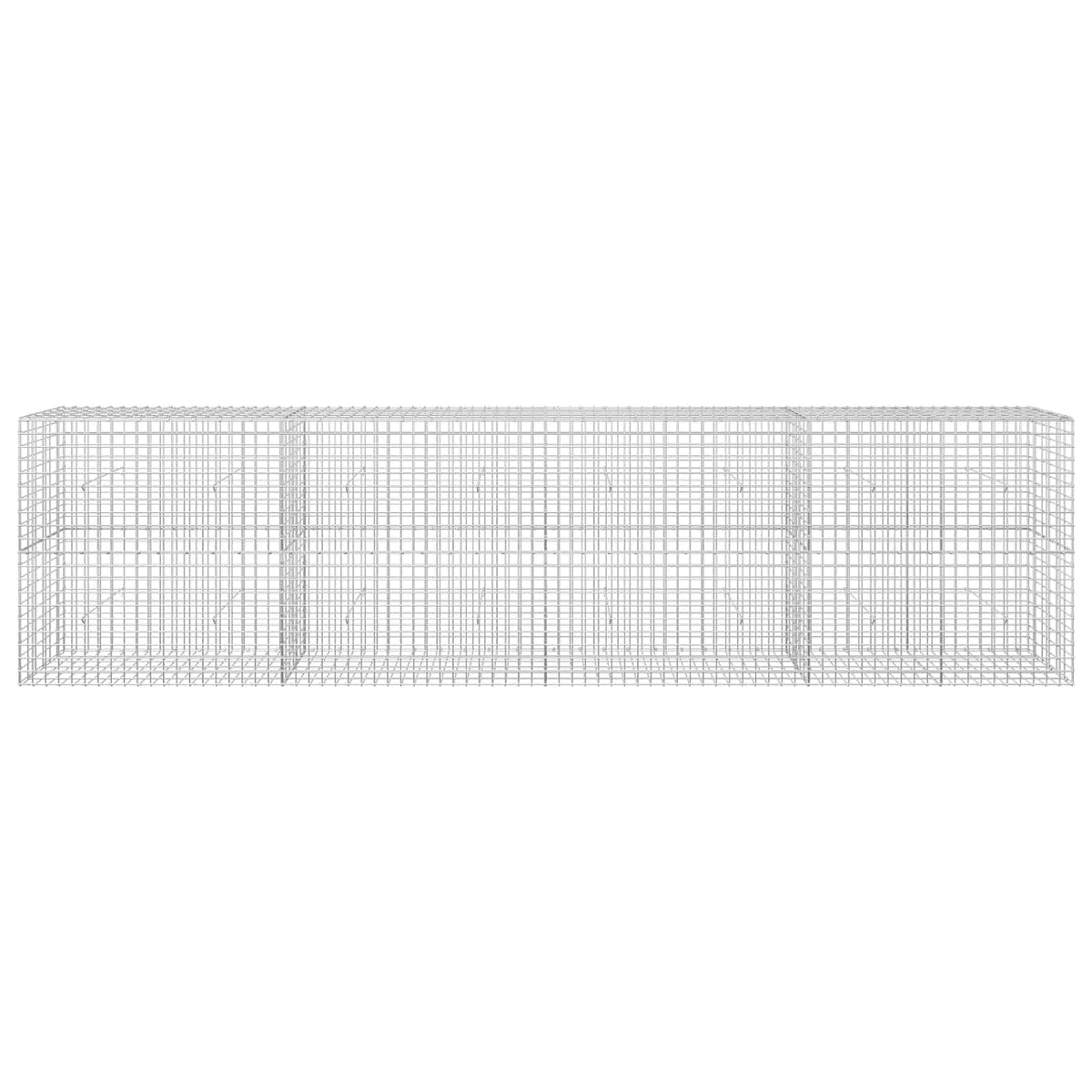 Gabion with 3.5 mm Wire and 5x5 cm Mesh 400x30x100 cm