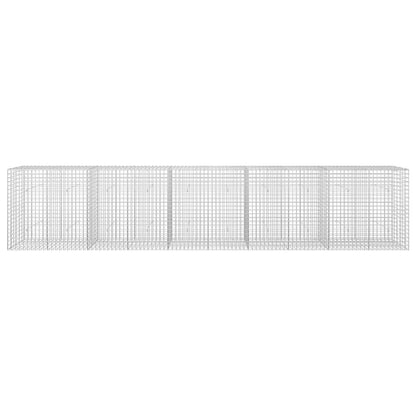 Gabion with 3.5 mm Wire and 5x5 cm Mesh 500x30x100 cm