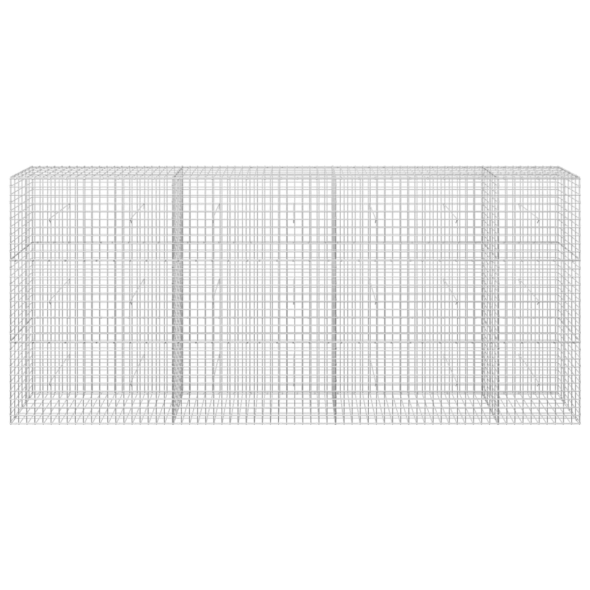 Gabion with 3.5 mm Wire and 5x5 cm Mesh 350x30x150 cm