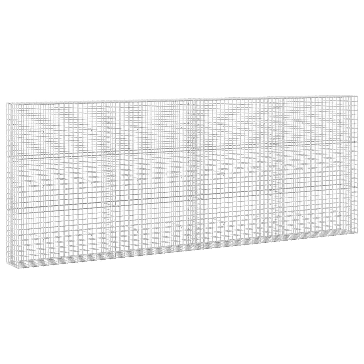 Gabion with 3.5 mm Wire and 5x5 cm Mesh 400x30x150 cm