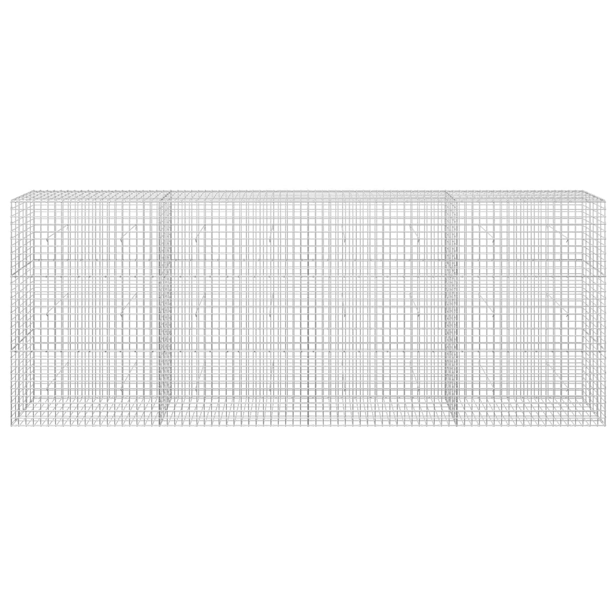 Gabion with 3.5 mm Wire and 5x5 cm Mesh 400x30x150 cm