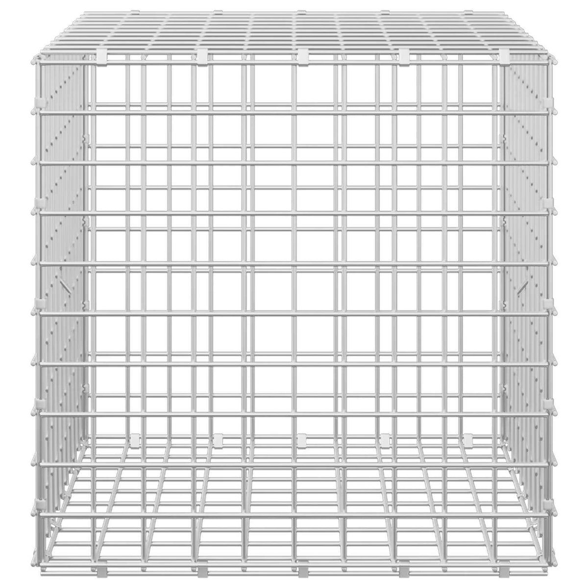 Gabion with 3.5 mm Wire and 5x5 cm Mesh 50x50x50 cm