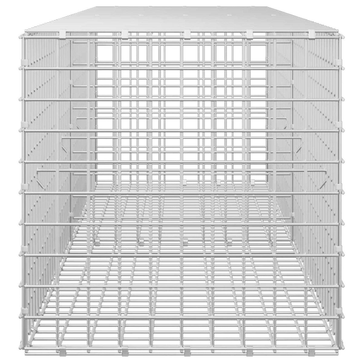 Gabion with 3.5 mm Wire and 5x5 cm Mesh 200x50x50 cm