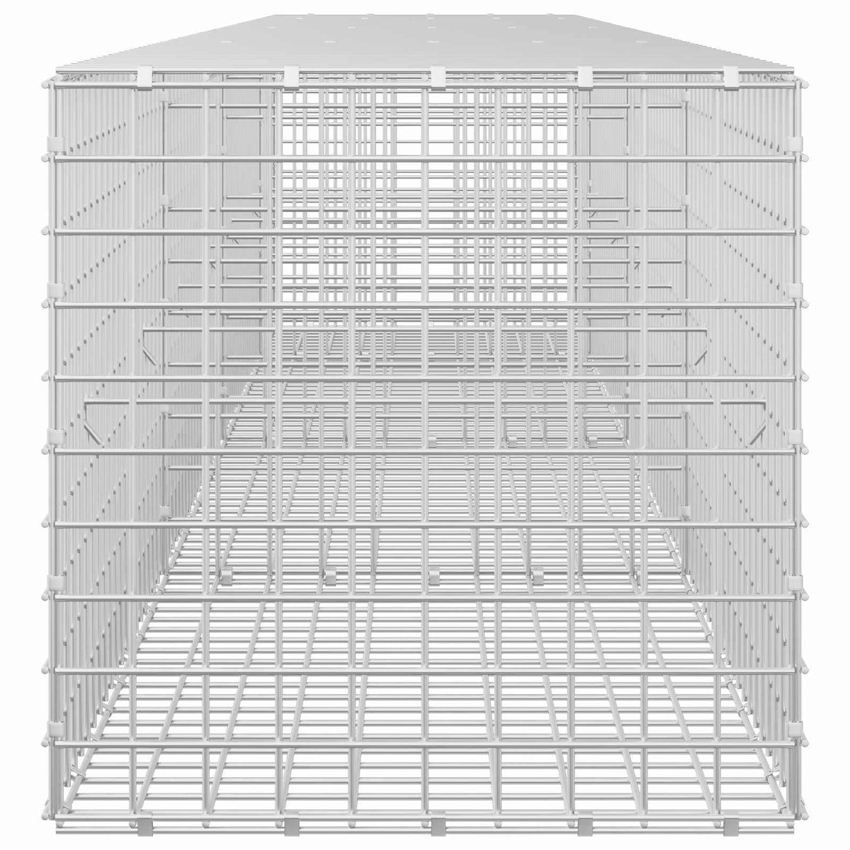 Gabion with 3.5 mm Wire and 5x5 cm Mesh 350x50x50 cm