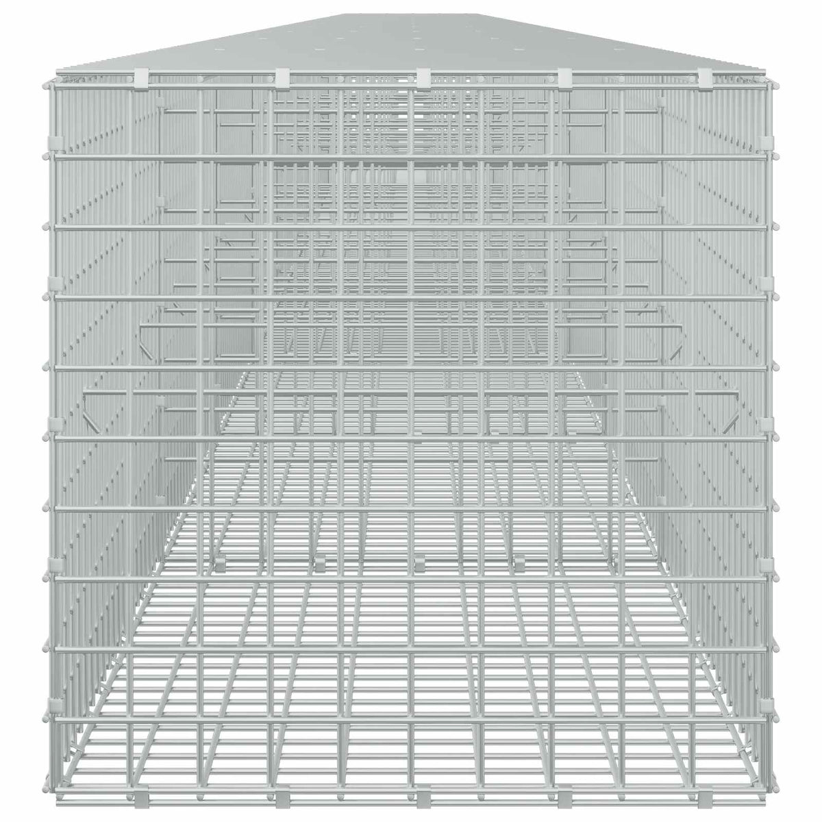 Gabion with 3.5 mm Wire and 5x5 cm Mesh 1050x50x50 cm