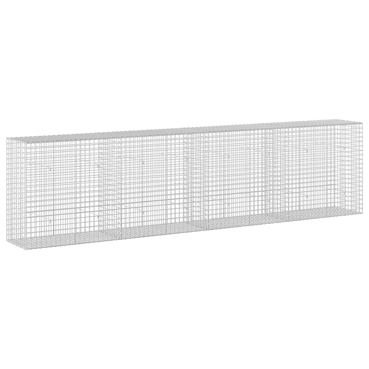 Gabion with 3.5 mm Wire and 5x5 cm Mesh 400x50x100 cm