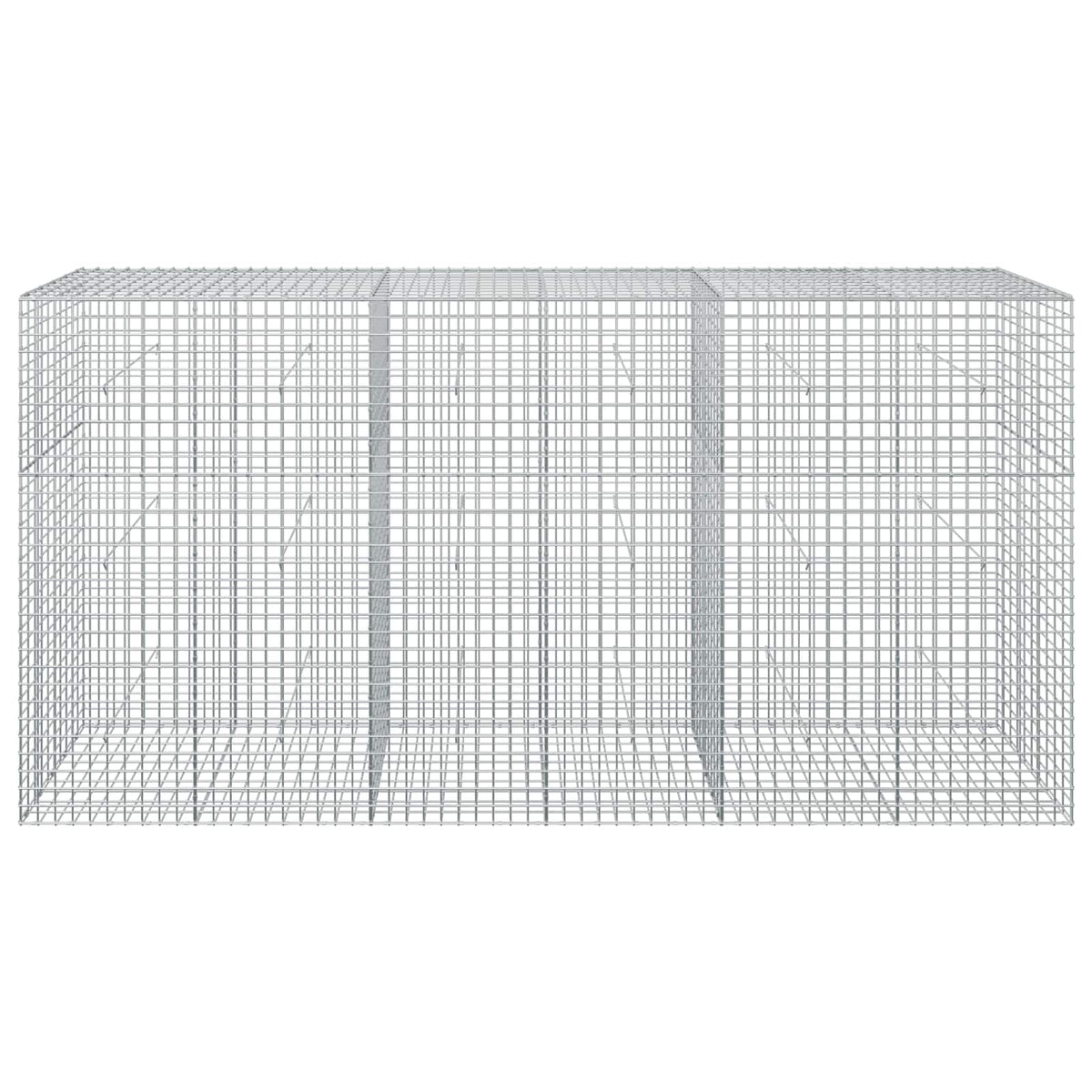 Gabion with 3.5 mm Wire and 5x5 cm Mesh 300x50x150 cm