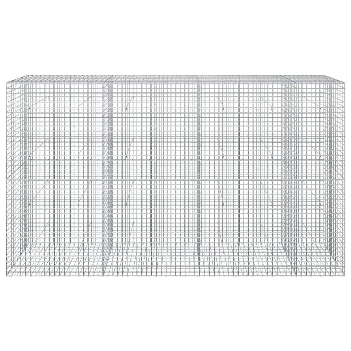 Gabion with 3.5 mm Wire and 5x5 cm Mesh 350x50x200 cm