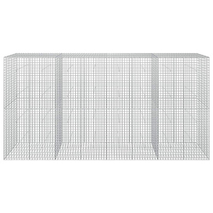 Gabion with 3.5 mm Wire and 5x5 cm Mesh 400x50x200 cm