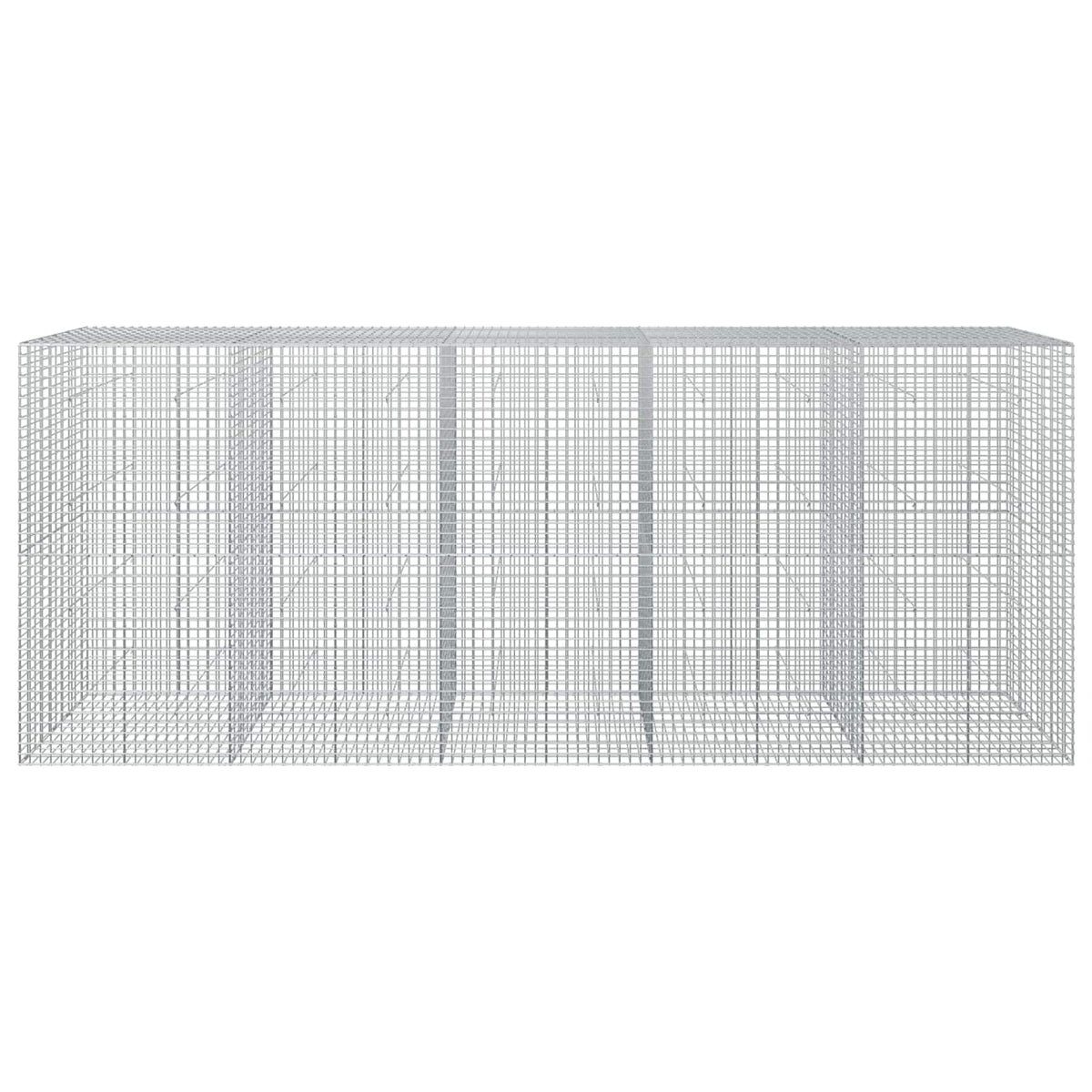 Gabion with 3.5 mm Wire and 5x5 cm Mesh 500x50x200 cm