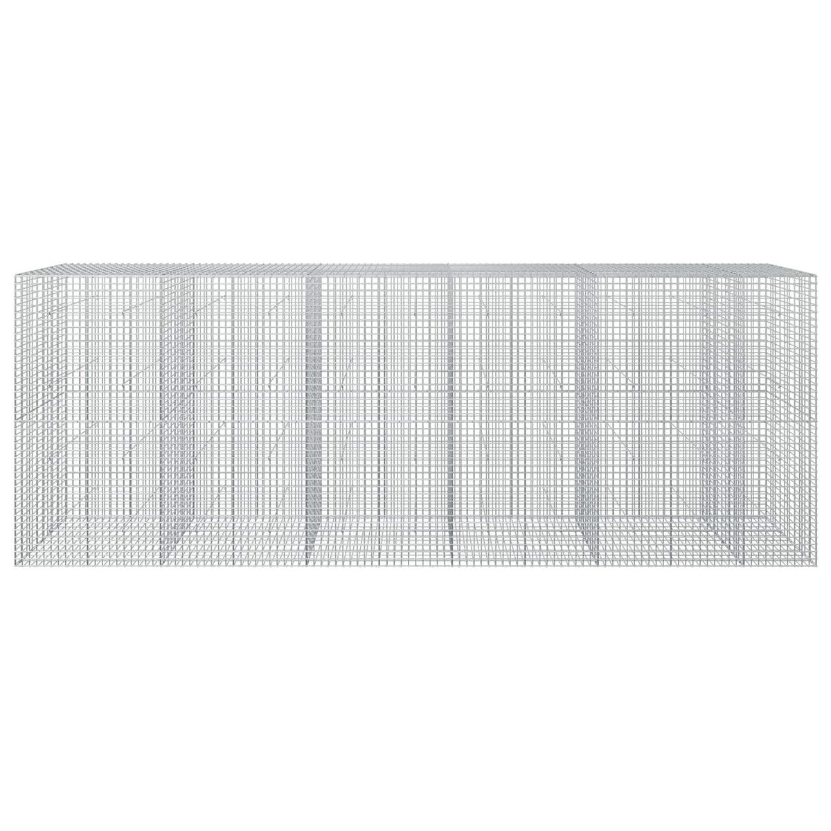 Gabion with 3.5 mm Wire and 5x5 cm Mesh 550x50x200 cm