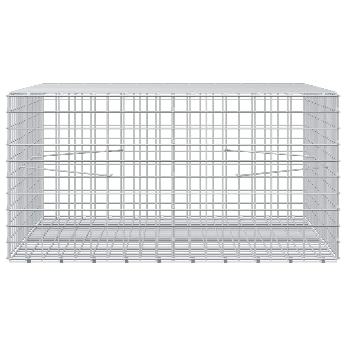 Gabion with 3.5 mm Wire and 5x5 cm Mesh 100x100x50 cm
