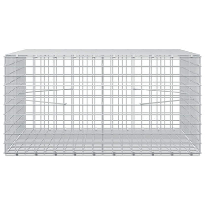 Gabion with 3.5 mm Wire and 5x5 cm Mesh 100x100x50 cm