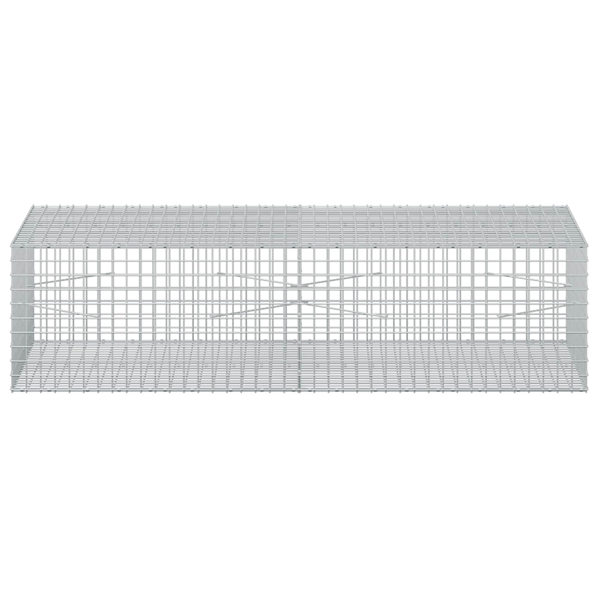 Gabion with 3.5 mm Wire and 5x5 cm Mesh 200x100x50 cm