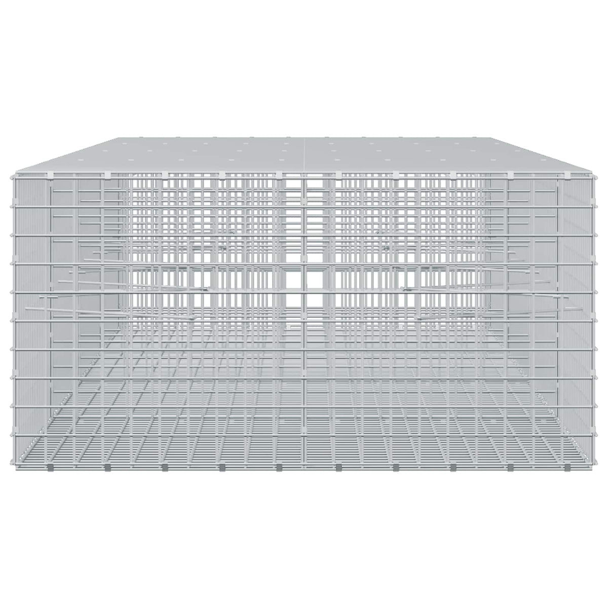 Gabion with 3.5 mm Wire and 5x5 cm Mesh 400x100x50 cm
