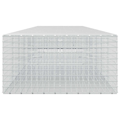 Gabion with 3.5 mm Wire and 5x5 cm Mesh 800x100x50 cm
