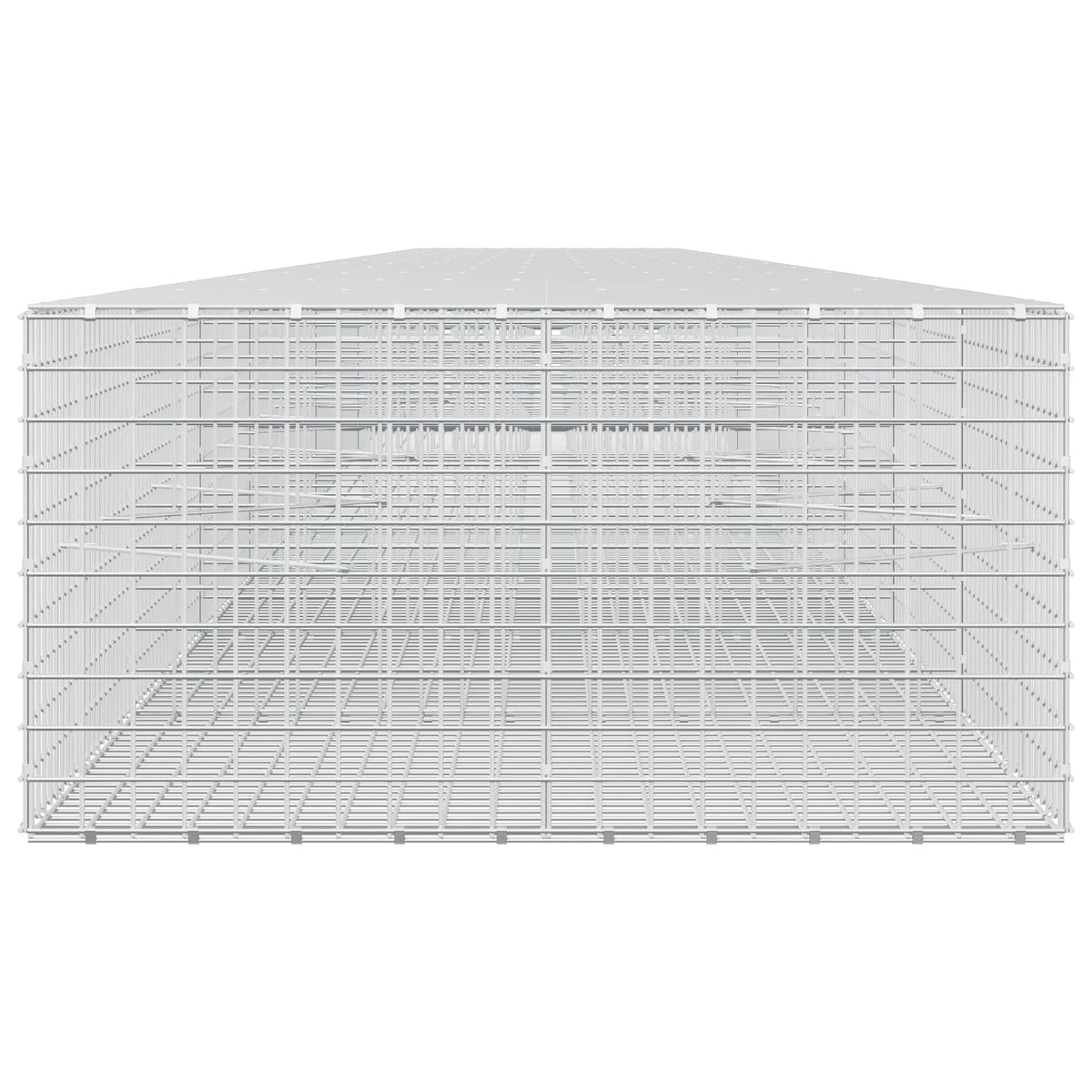 Gabion with 3.5 mm Wire and 5x5 cm Mesh 1200x100x50 cm