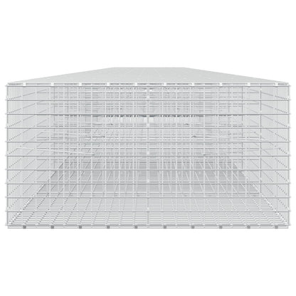 Gabion with 3.5 mm Wire and 5x5 cm Mesh 1200x100x50 cm