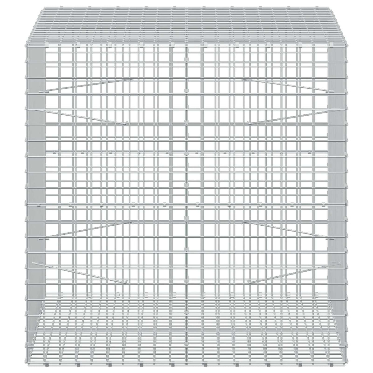 Gabion with 3.5 mm Wire and 5x5 cm Mesh 100x100x100 cm