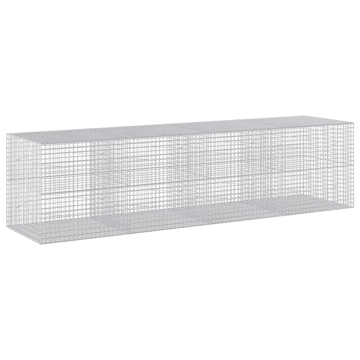 Gabion with 3.5 mm Wire and 5x5 cm Mesh 400x100x100 cm