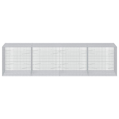 Gabion with 3.5 mm Wire and 5x5 cm Mesh 400x100x100 cm