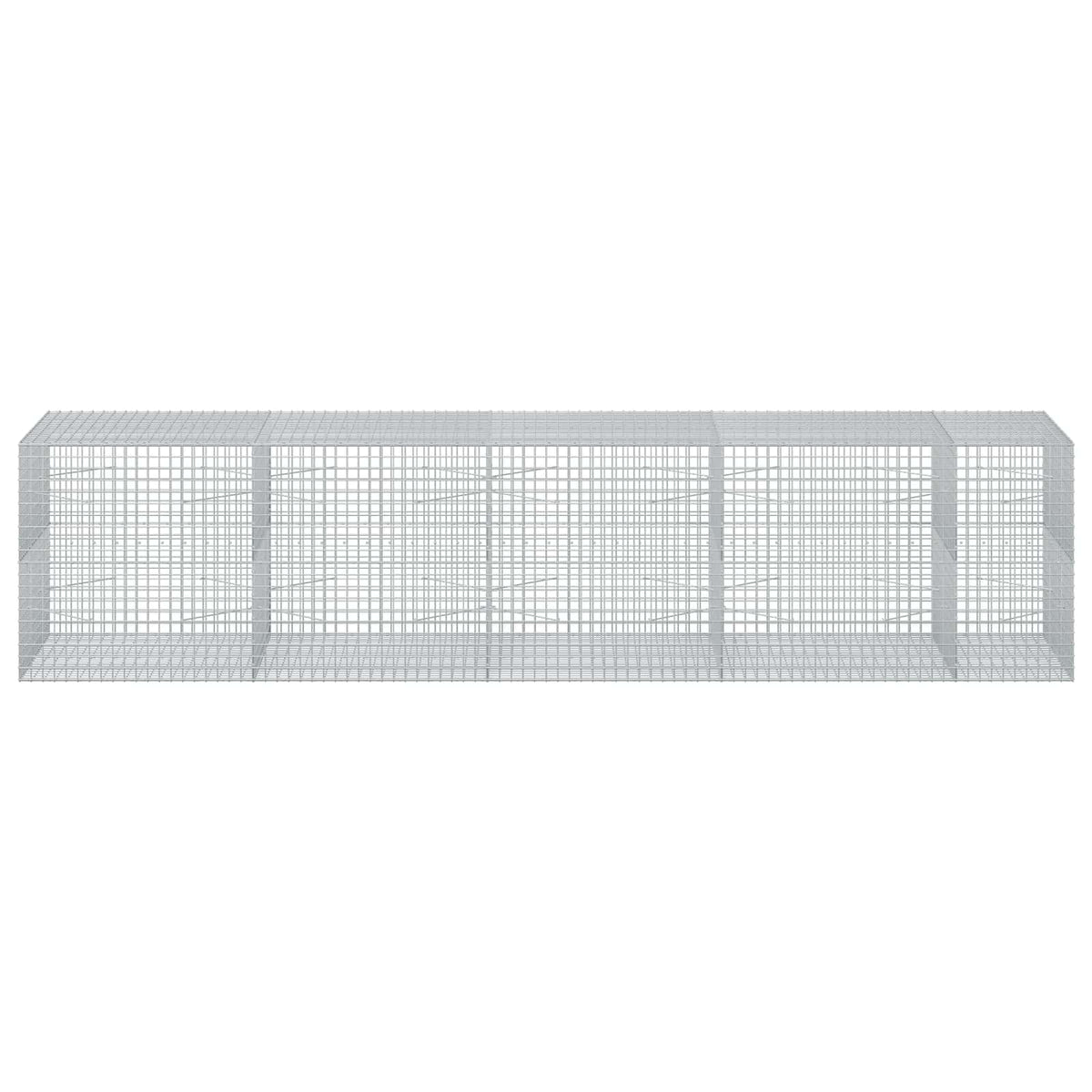 Gabion with 3.5 mm Wire and 5x5 cm Mesh 450x100x100 cm