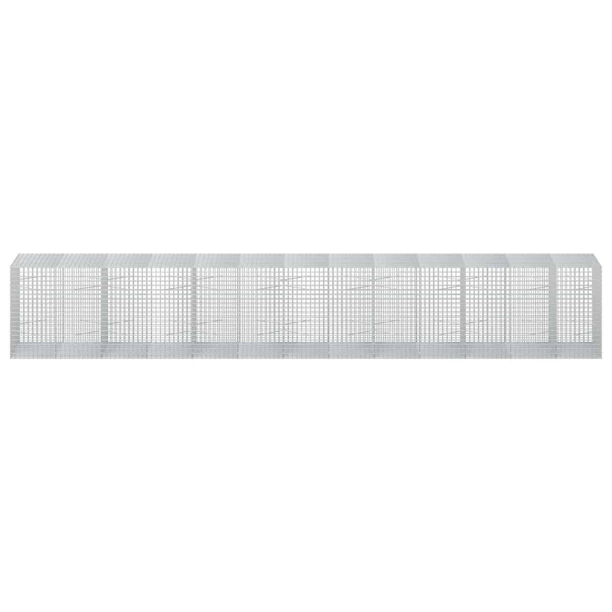 Gabion with 3.5 mm Wire and 5x5 cm Mesh 650x100x100 cm