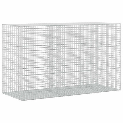 Gabion with 3.5 mm Wire and 5x5 cm Mesh 250x100x150 cm