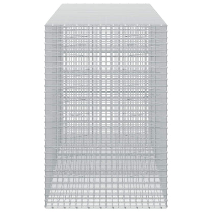 Gabion with 3.5 mm Wire and 5x5 cm Mesh 400x100x150 cm
