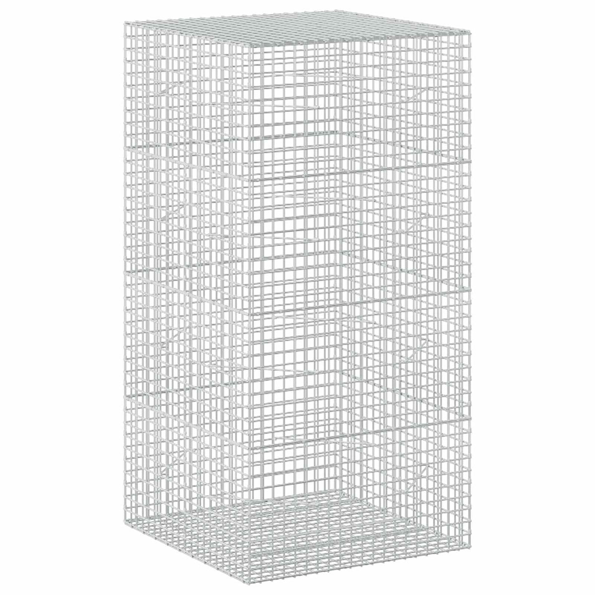 Gabion with 3.5 mm Wire and 5x5 cm Mesh 100x100x200 cm