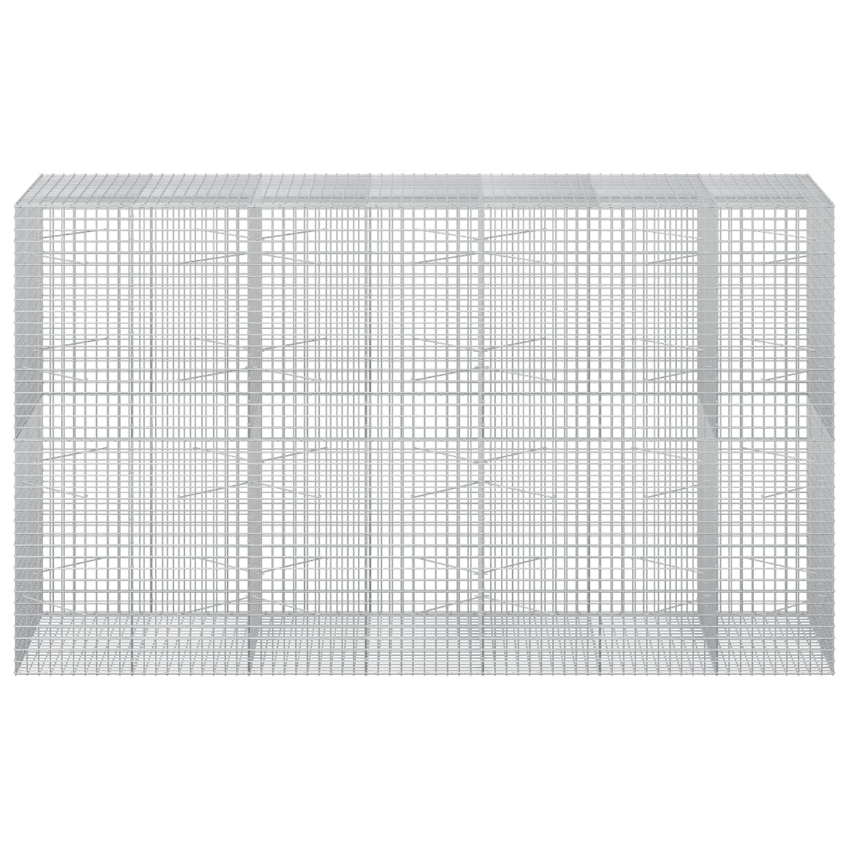 Gabion with 3.5 mm Wire and 5x5 cm Mesh 350x100x200 cm