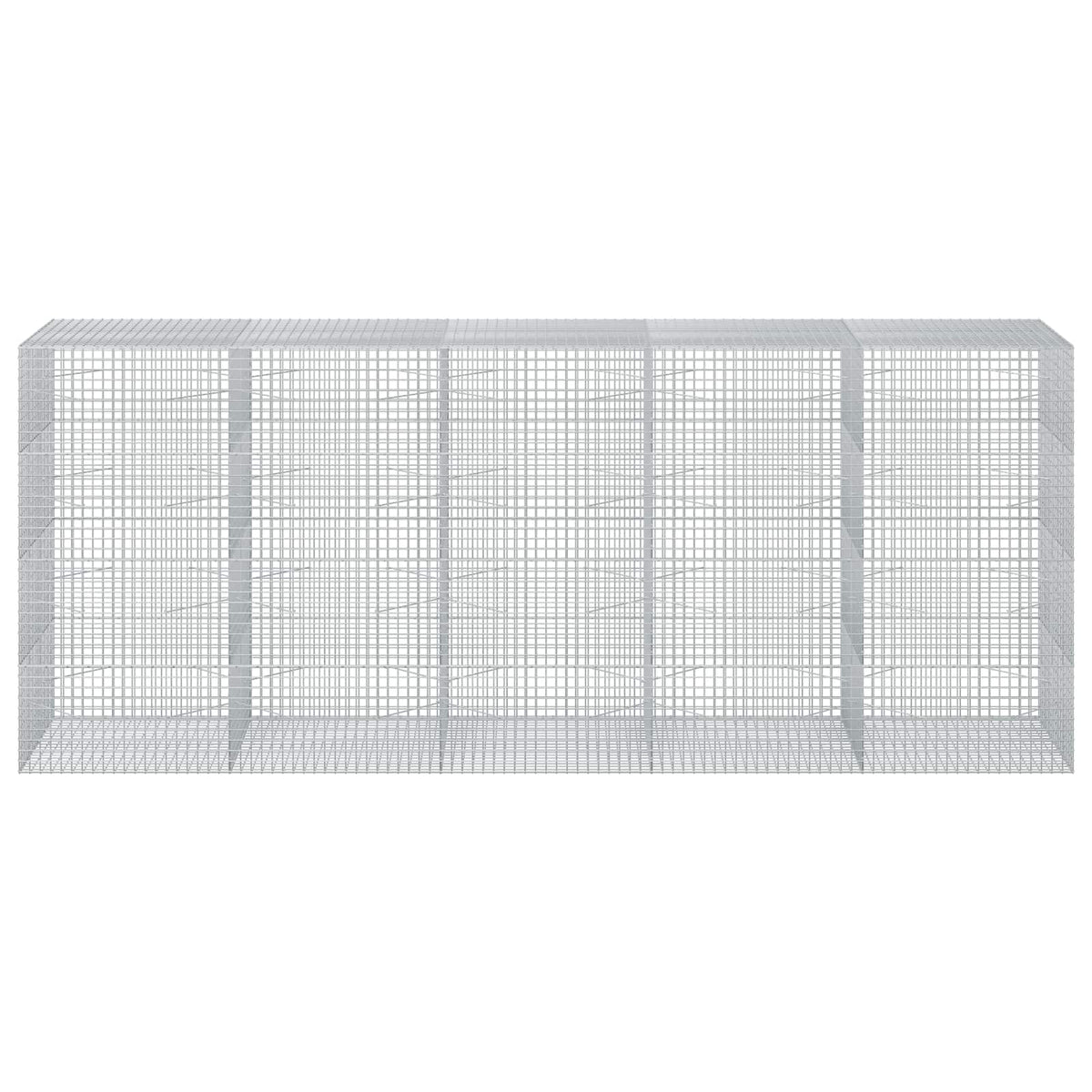 Gabion with 3.5 mm Wire and 5x5 cm Mesh 500x100x200 cm