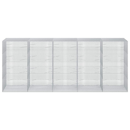 Gabion with 3.5 mm Wire and 5x5 cm Mesh 500x100x200 cm
