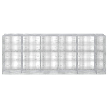 Gabion with 3.5 mm Wire and 5x5 cm Mesh 550x100x200 cm