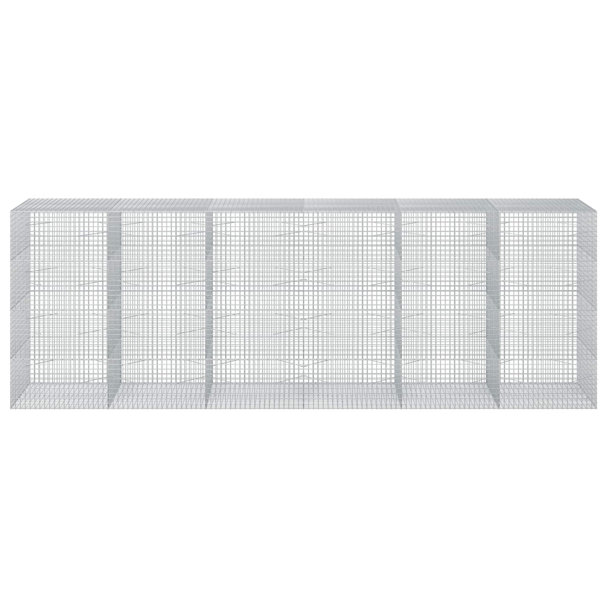 Gabion with 3.5 mm Wire and 5x5 cm Mesh 600x100x200 cm